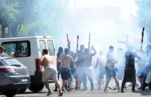 Scontri ultras prima di Brescia-Cagliari: convalidati i due arresti