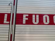 Incendio in via xx Settembre: sul posto i Vigili del Fuoco