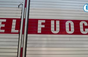 Incendio in via xx Settembre: sul posto i Vigili del Fuoco