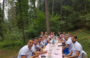 Feralpi Salo’: pranzo tra i boschi in attesa della Sampdoria