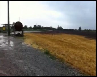 Incendio di vaste proporzioni a Ghedi: Sul rogo, l’ombra dei piromani