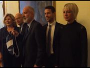 PER LE SCUOLE MEDIE UNA SACCA FIRMATA UBI BANCA CON I COLORI DEL BRESCIA CALCIO