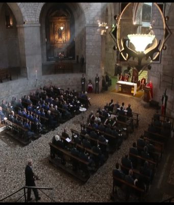 Fiamme Gialle in Cattedrale per celebrare il patrono San Matteo