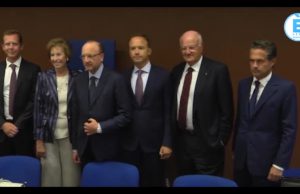 Firma accordo industria 4.0 tra Ubi Banca e Confindustria