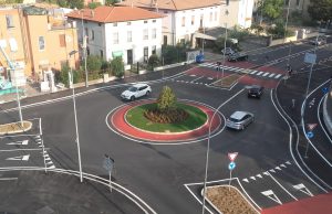 Rotatoria di Via Duca degli Abruzzi, lavori terminati