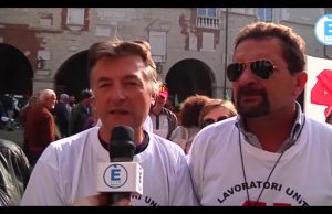 “Lavoratori uniti” protesta contro la legge Fornero
