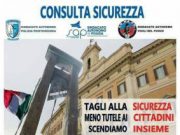Sicurezza, la consulta dei sindacati polizia in piazza a Montecitorio