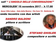 Auser Botticino: incontro tra musica e arte con Baldoni e Ghisleri