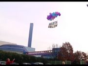 Comitato Basta Veleni: flash mob davanti al termoutilizzatore