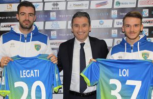 FeralpiSalò: la presentazione di Elia Legati e Antonio Loi