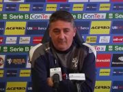 Mister Boscaglia al suo rientro al timone del Brescia