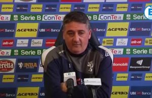 Mister Boscaglia al suo rientro al timone del Brescia