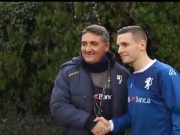 Brescia Calcio: le prime immagini di Nikolas Spalek con le rondinelle