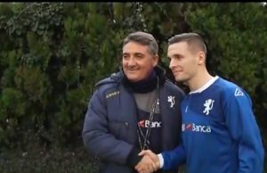 Brescia Calcio: le prime immagini di Nikolas Spalek con le rondinelle