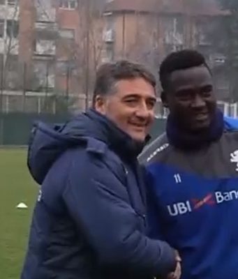 Brescia Calcio: primi allenamenti di Embalo con i nuovi compagni