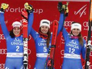 Sci, Nadia Fanchini terza in discesa: “Dedicato a mia sorella Elena”