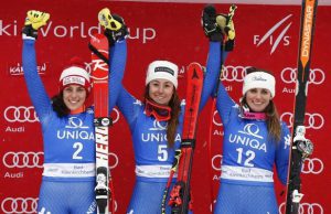 Sci, Nadia Fanchini terza in discesa: “Dedicato a mia sorella Elena”