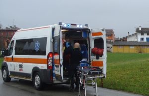 Grave incidente a Padenghe: centauro in fin di vita