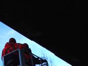 Situazione A21, si mette in sicurezza il cavalcavia.