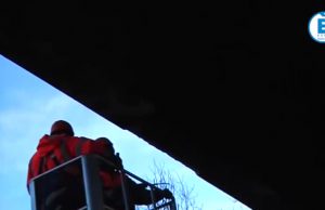 Situazione A21, si mette in sicurezza il cavalcavia.