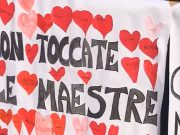 Ministro dell’Istruzione Valeria fedeli a Brescia: protesta degli insegnanti