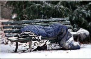 Emergenza freddo: senzatetto della città in cerca di un riparo