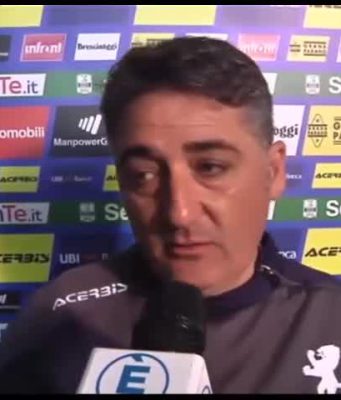 Brescia-Cremonese 1-1, Boscaglia mastica amaro: “Reazione tardiva”