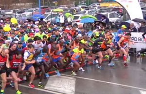 BAM Marathon: grande festa sotto la pioggia per 3700 atleti