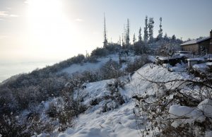 Maltempo fino a domani su Brescia: fiocchi di neve in Maddalena