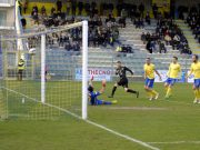 Sede del Brescia Calcio sotto assedio