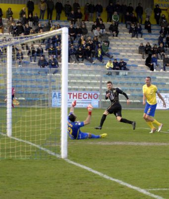 Sede del Brescia Calcio sotto assedio