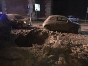 Paura a Desenzano: fango e detriti dopo la rottura di una tubatura