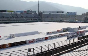 Neve e ghiaccio allo stadio Rigamonti: rinviata Brescia- Virtus Entella
