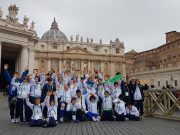Feralpisalo’: i ragazzi di “Senza di me che gioco è?” dal Papa a Roma
