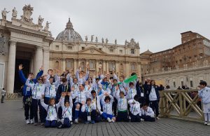 Feralpisalo’: i ragazzi di “Senza di me che gioco è?” dal Papa a Roma