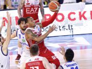 Basket: l’Armani passa a condurre la serie. Germani ko per 74 a 80