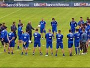 Brescia Calcio: il rompete le righe con una partitella in famiglia