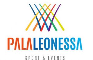 Nuovo logo per il Pala Leonessa: un canestro rovesciato colorato