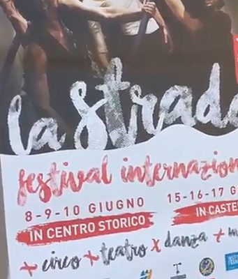 Festival Internazionale “La strada” per le vie del centro. Prossimo week end in Castello