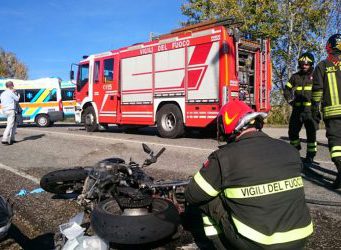 Tamponamento a Salò, due feriti in codice rosso