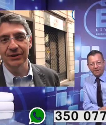 “Sette e mezzo” stasera, giovedì 7 giugno, alle 19.30 ospite Emilio Del Bono