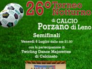 Le Semifinali del Torneo Notturno di Porzano in diretta su Elive Brescia.Tv
