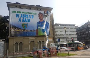 Andrea Caracciolo: gigantografia in città e festa al Turina domenica