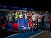 Motori: Fisichella in pista a Castrezzato con la Ferrari 488