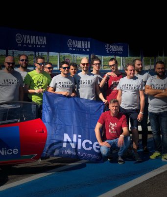 Motori: Fisichella in pista a Castrezzato con la Ferrari 488