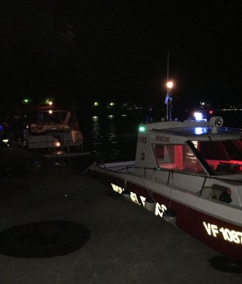 Panico sul lago d’Iseo, ribaltata barca con a bordo due ragazzi