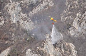 Incendio Alto Garda: 95 ettari in fumo e turismo in picchiata