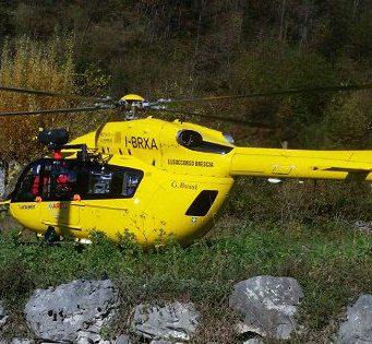 Scontro a Marcheno, 59enne in codice rosso agli Spedali Civili