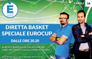 Diretta Basket Eurocup: Germani-Andorra mercoledì dalle 19.50