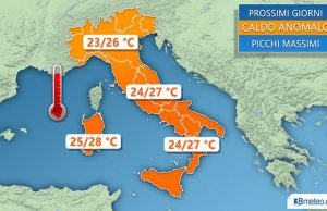 Mercoledì da costume e infradito: caldo anomalo in arrivo